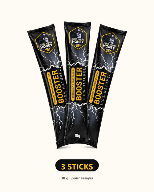HoneyFoudre – Sticks de Miel Aphrodisiaque (3 / 6 / 12 sticks)