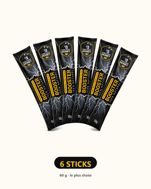 HoneyFoudre – Sticks de Miel Aphrodisiaque (3 / 6 / 12 sticks)